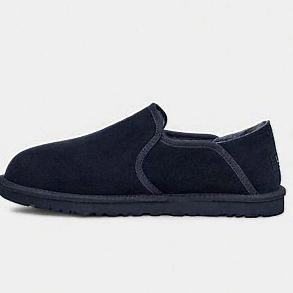 靴 UGG M COOKE NEW $100 UGG Cooke Black Suede Men Slipper US9/UK8/EU42 | eBay